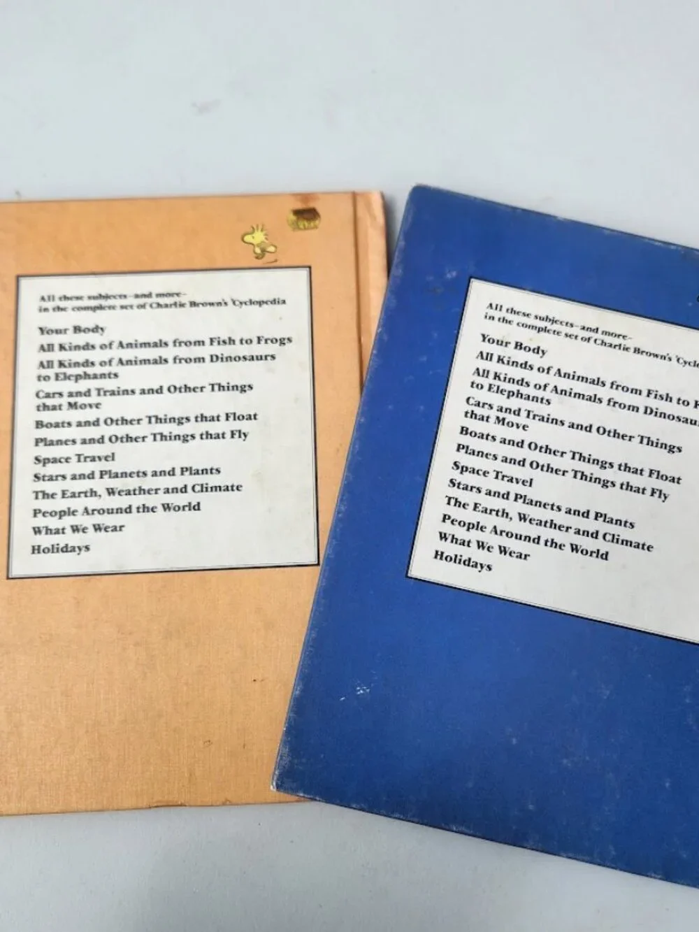Charlie Brown's Cyclopeida Snoopy Encyclopedia Stars Planets Animals Dinosaurs V